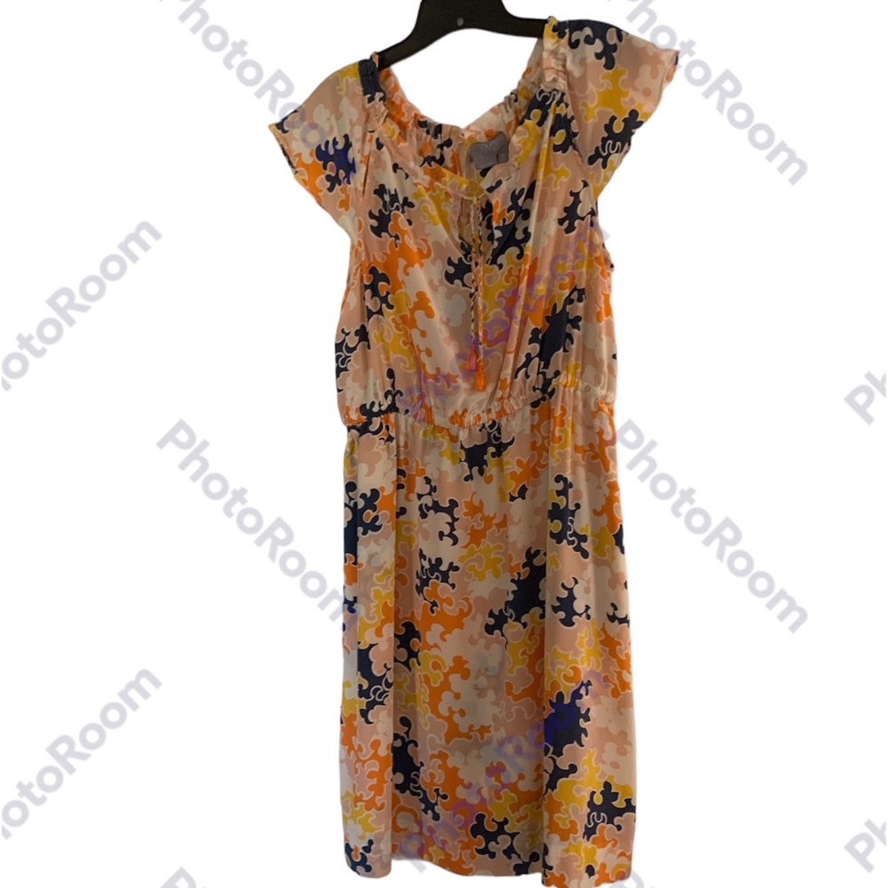 Vanessa Virginia silk dress (Anthropologie)